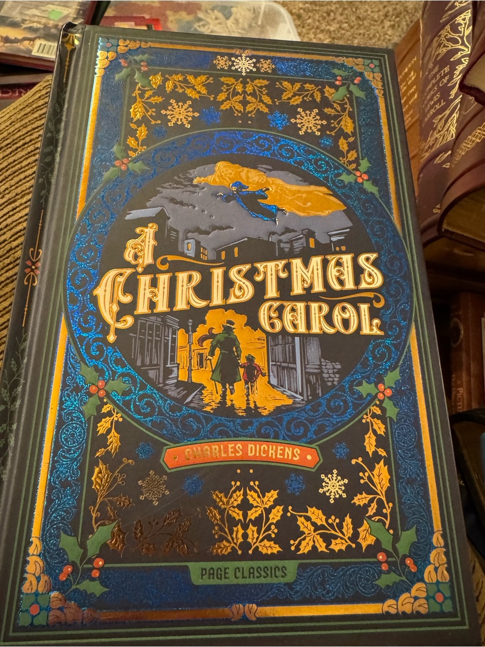 Classic Charles Dickens Book A Christmas Carol NWOTs - Picture 2 of 2